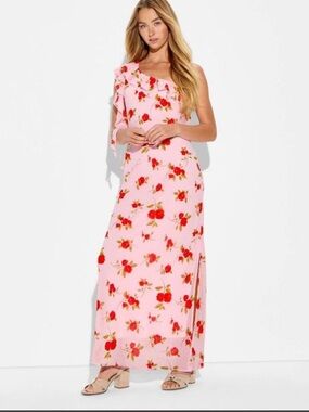 💕NEW💕 Women's Ruffle One Shoulder Dress